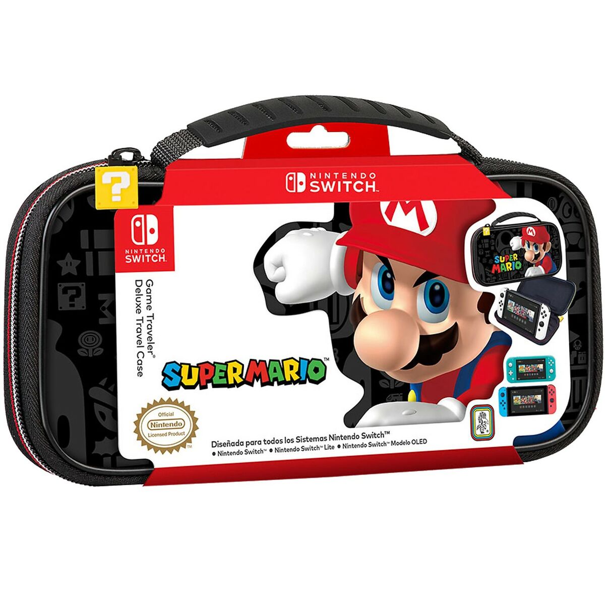 Fall till Nintendo Switch Blackfire TRAVELER MARIO