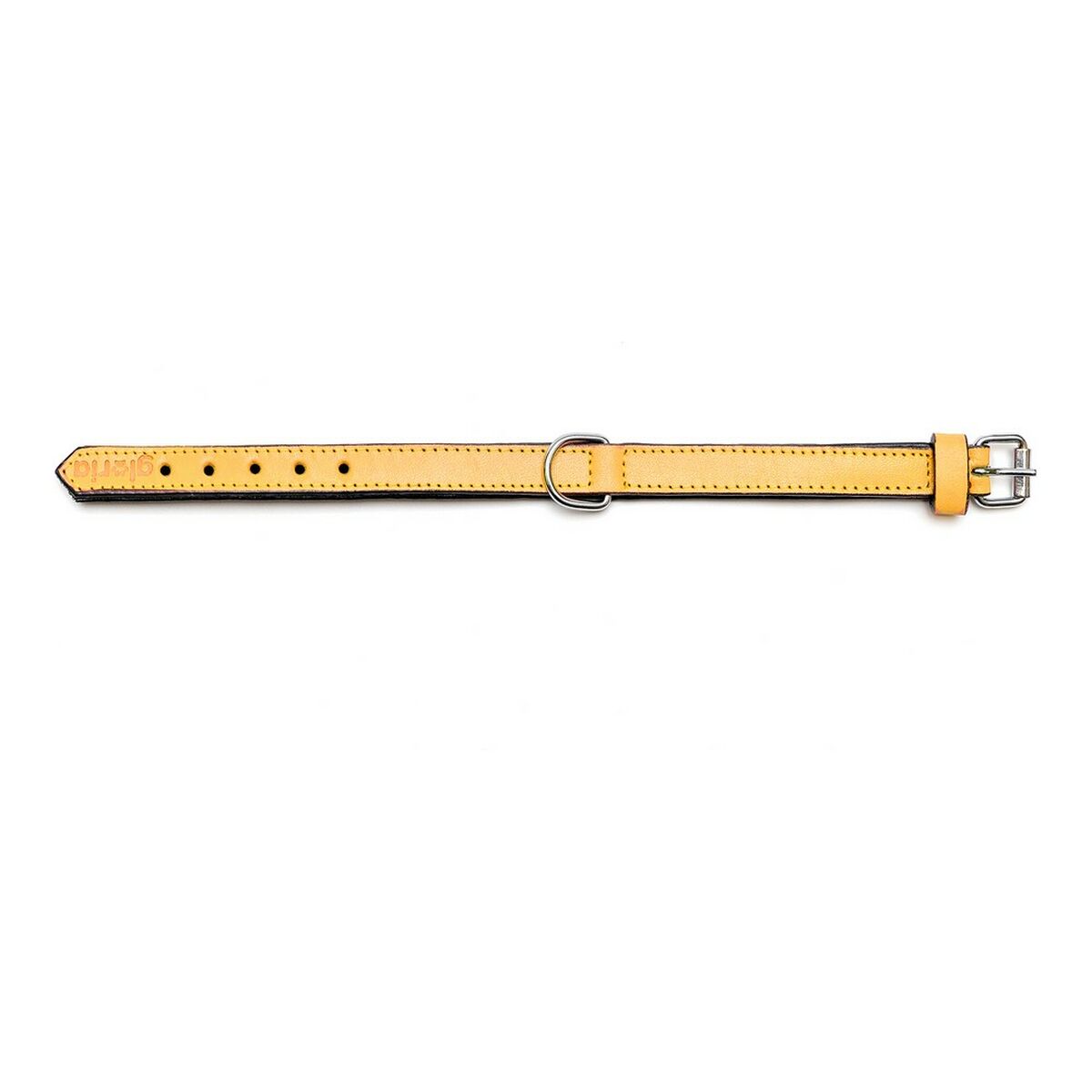 Hundhalsband Gloria Vadderad Gul (55 x 2,5 cm) - 5