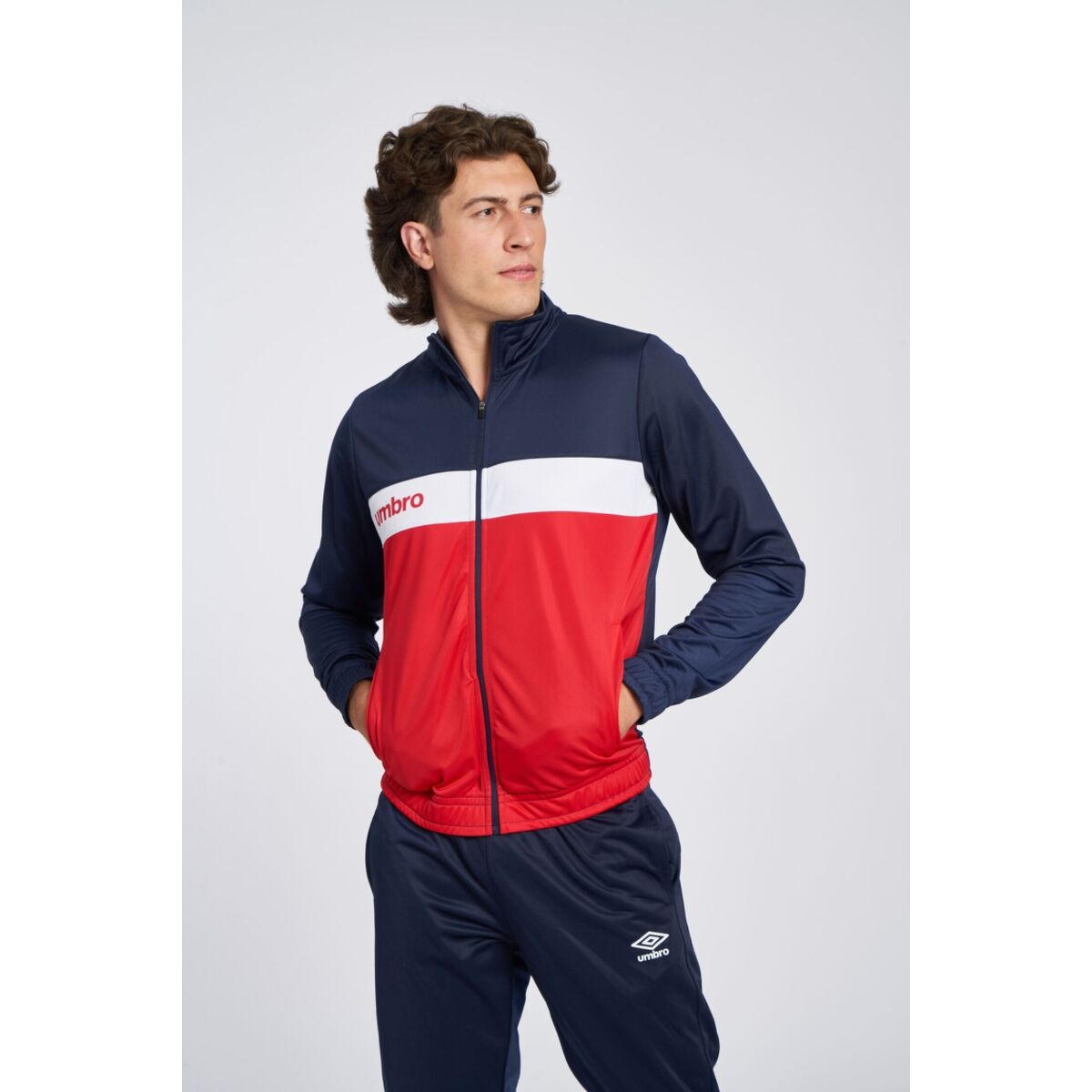 Träningsjacka Herr Umbro FW 66214U LKE Marinblå - 2