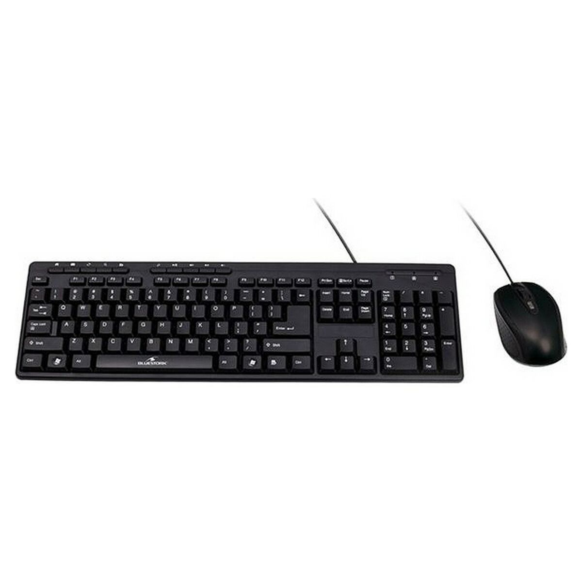 Tangentbord och Mus Bluestork BSPACKFIRSTII Svart Franska AZERTY - 2