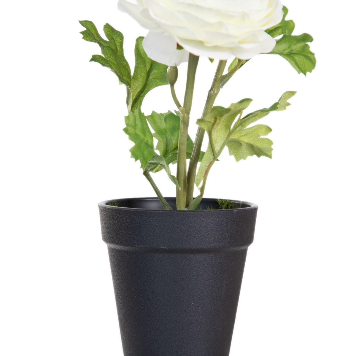 Dekorativ växt Polyester Polyetylen Järn Blomster 9,5 x 9,5 x 29 cm - 3