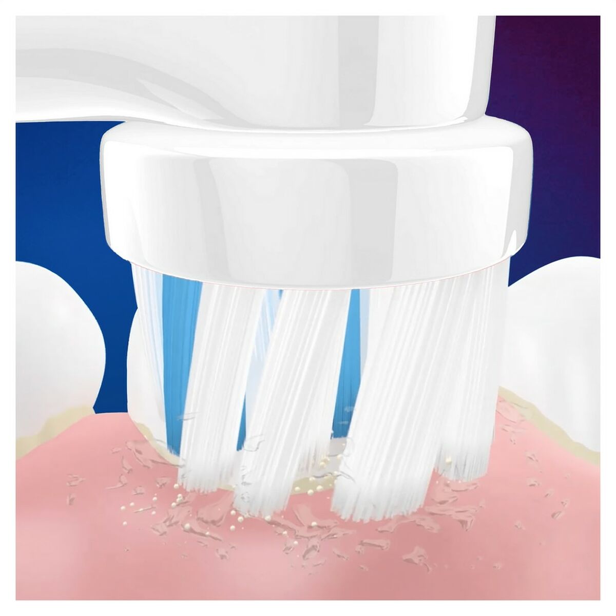 Tandborsthuvud Oral-B EB 10-4FFS  4UD Purpur Multicolour - 6