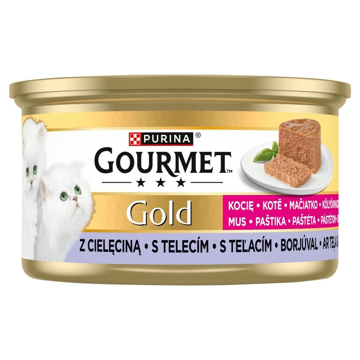 Kattmat Purina Gourmet Gold Kitten Veal mousse 85 g