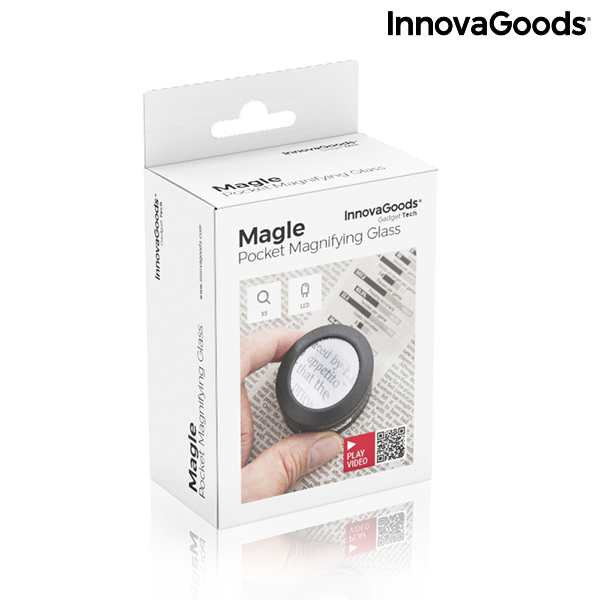 Fickförstoringsglas med LED Magle InnovaGoods - 3