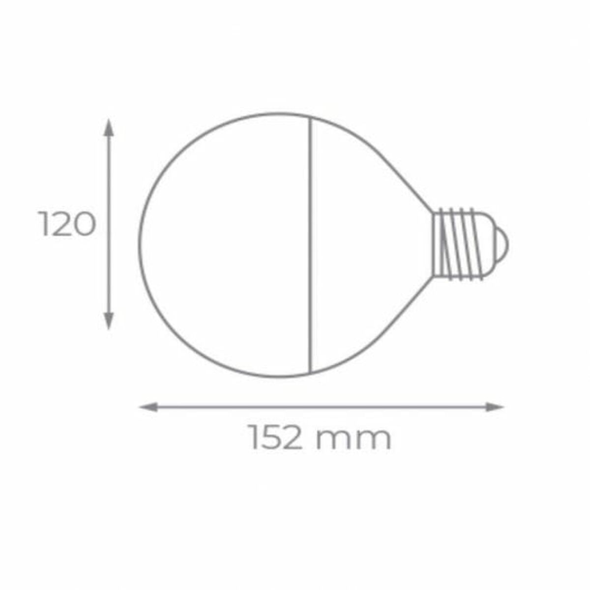 LED-lampa Iglux XG-1527-C V2 15 W E27 (3000 K) - 2