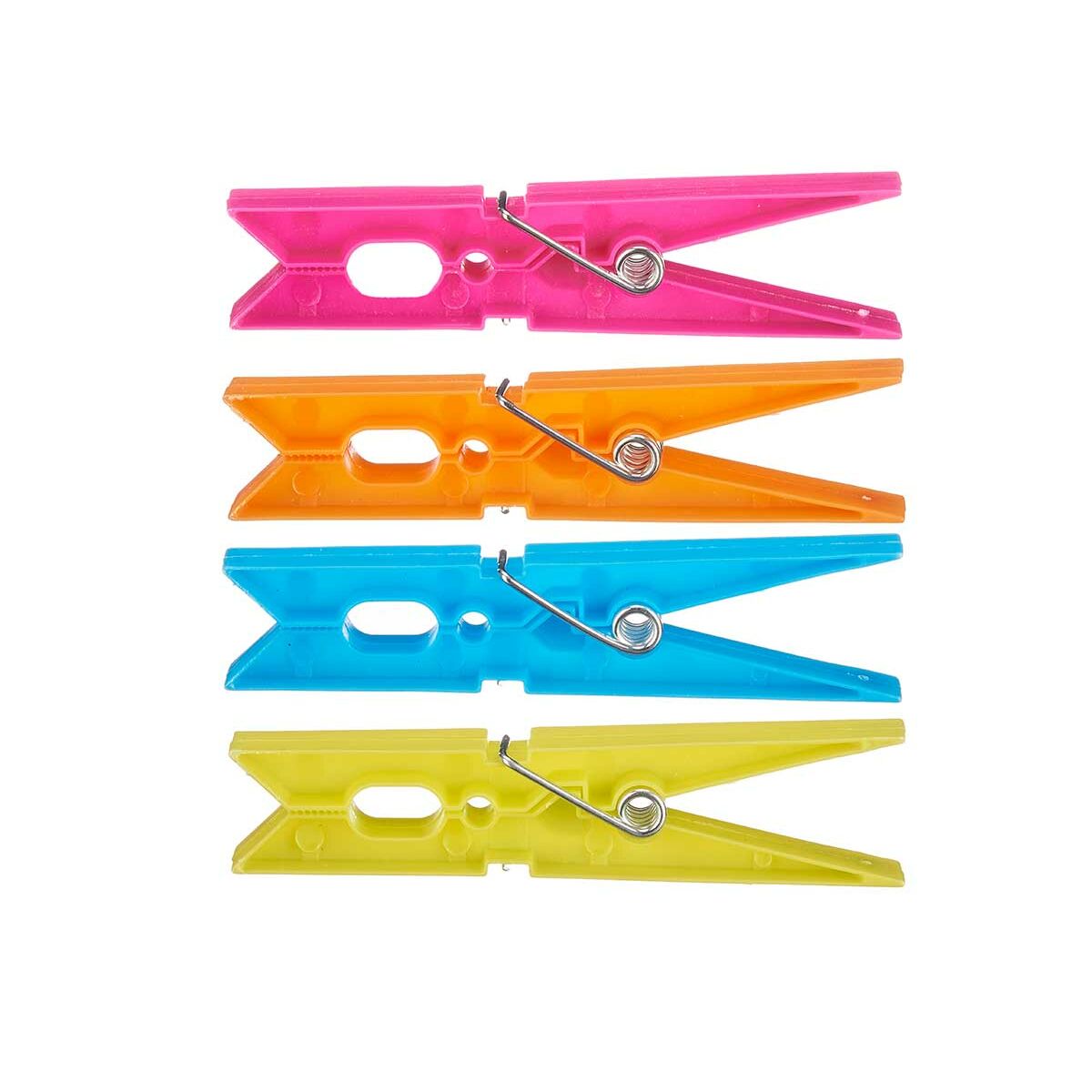Klädnypor Multicolour Plast 15 x 29 x 4,5 cm 1,2 x 9,5 x 9,5 cm Set 24 Delar (24 antal) - 4