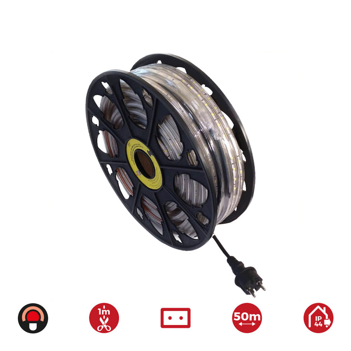 LED trakovi EDM 72704 Röd 4,2 W x 1 m 50 m 350 lm - 3