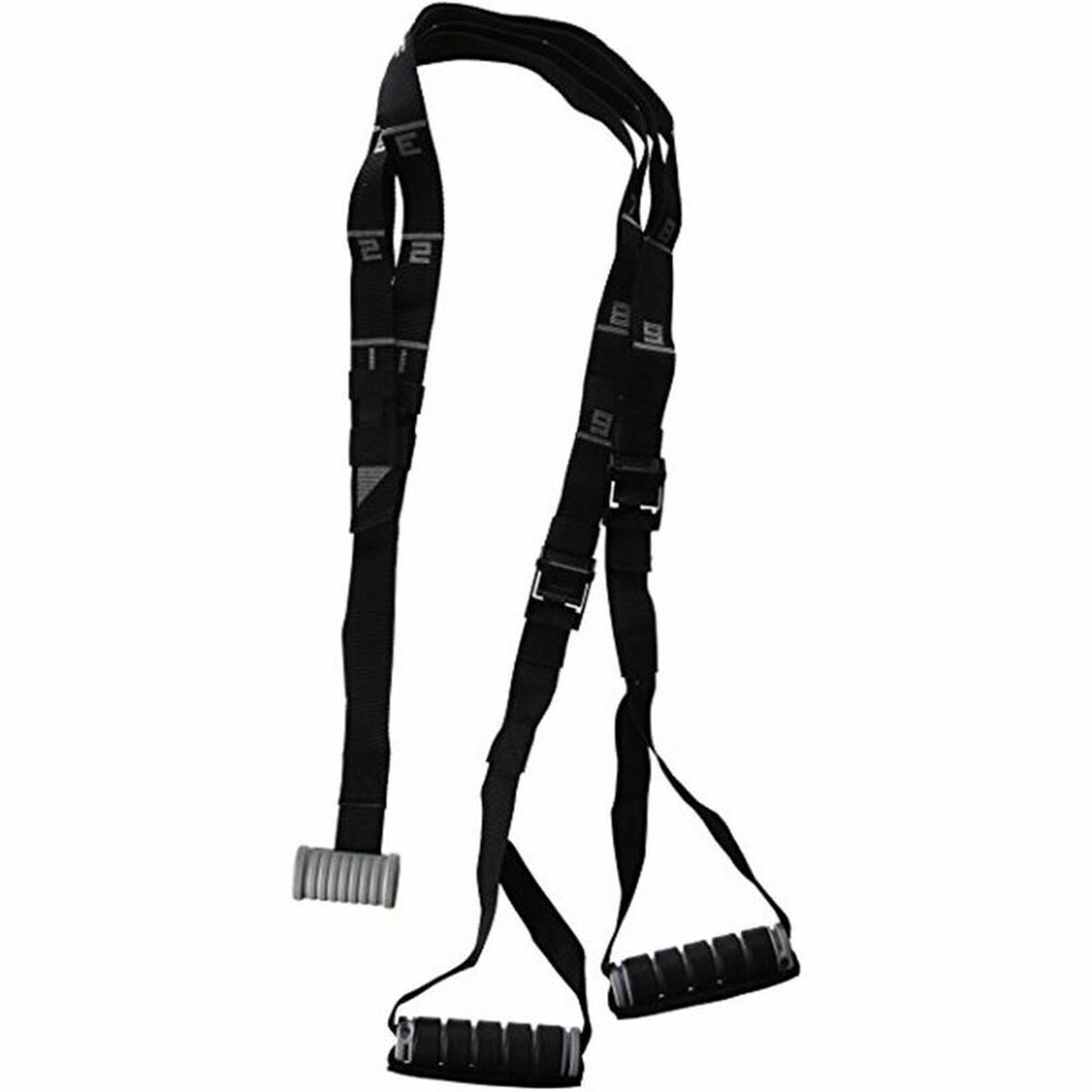 Elastiskt träningsband Atipick Multi GYM Trainer Svart - 3