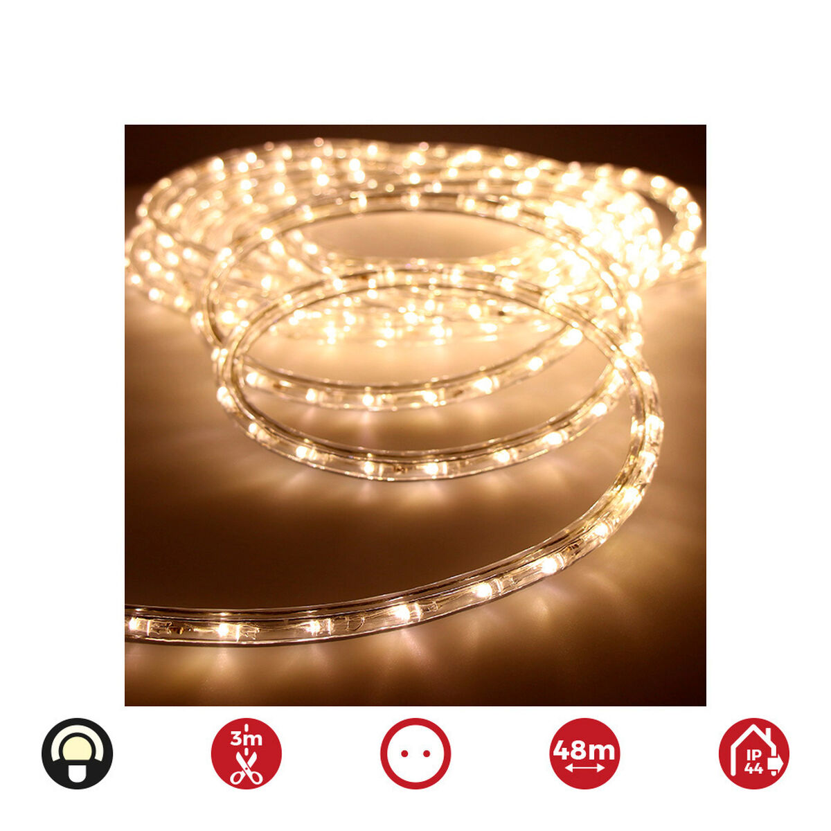 Slang LED EDM 72711 Flexiled Varmvit - 4