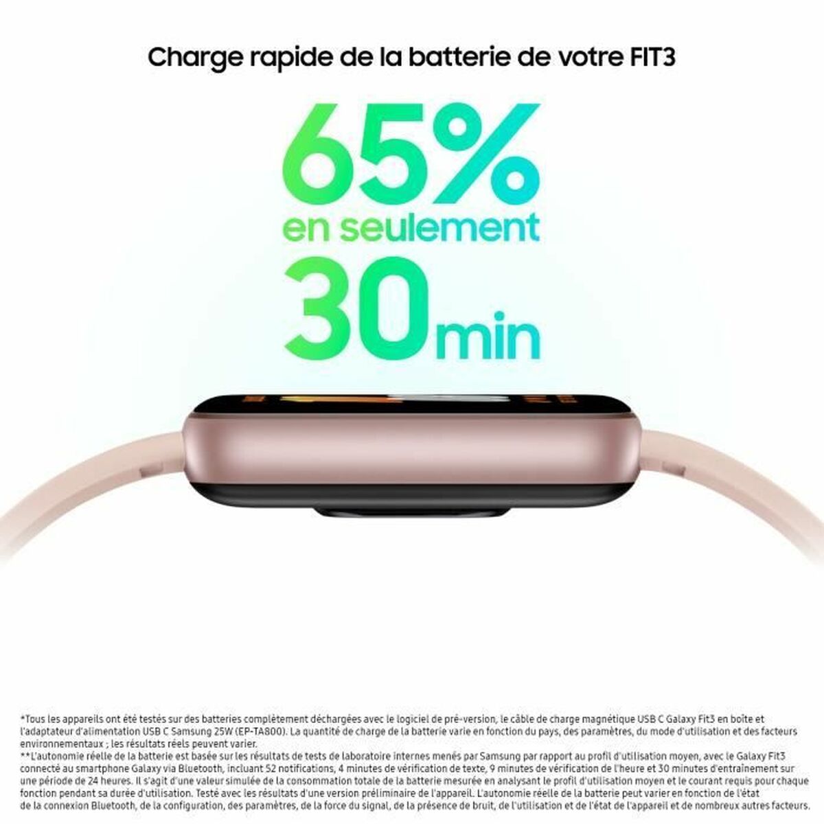 Smartklocka Samsung Galaxy Fit 3 Rosa 40 mm - 3
