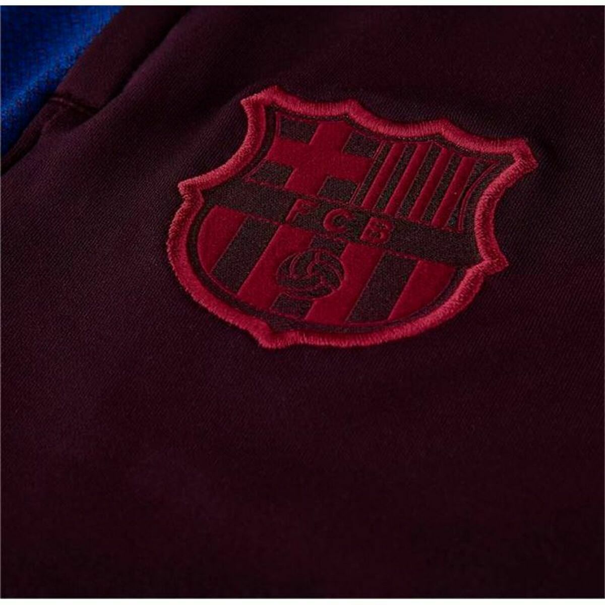 Fotbollsträningsbyxor, Vuxen F.C. Barcelona Nike Dri-FIT Strike Män Mörkröd - 3
