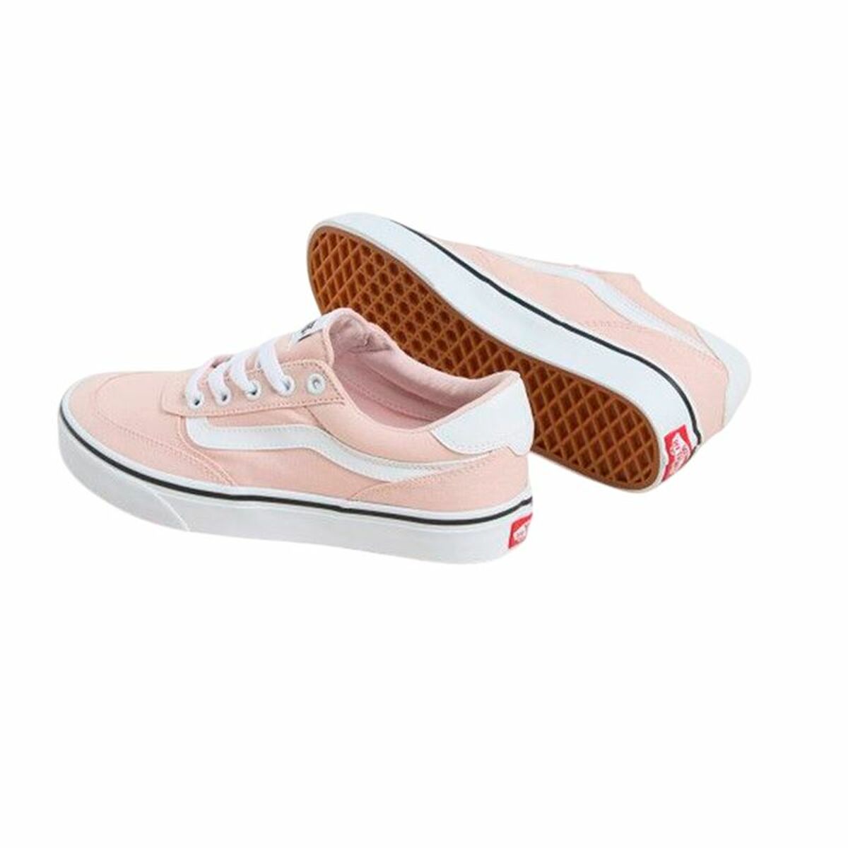 Gymnastiksko, Dam Vans Brooklyn Ls Cnvs Lbwrs Rosa - 2