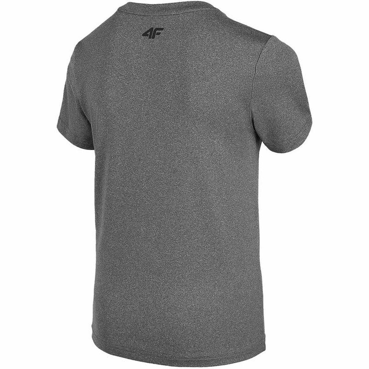 T-shirt med kortärm Barn 4F JTSMF001  Grå - 4