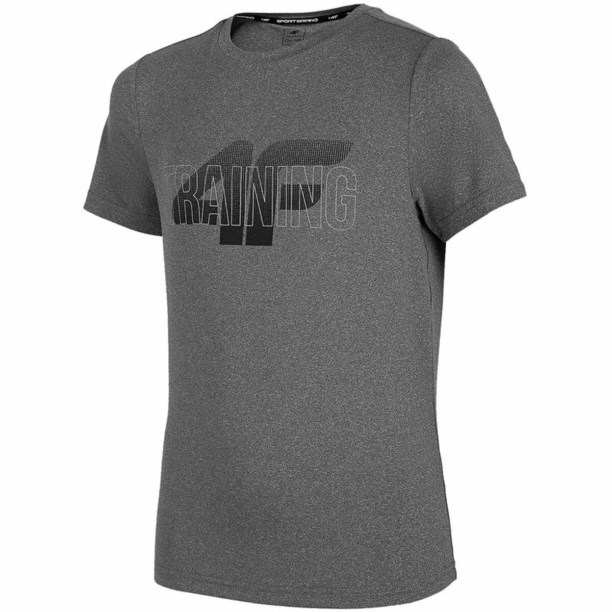 T-shirt med kortärm Barn 4F JTSMF001  Grå - 7