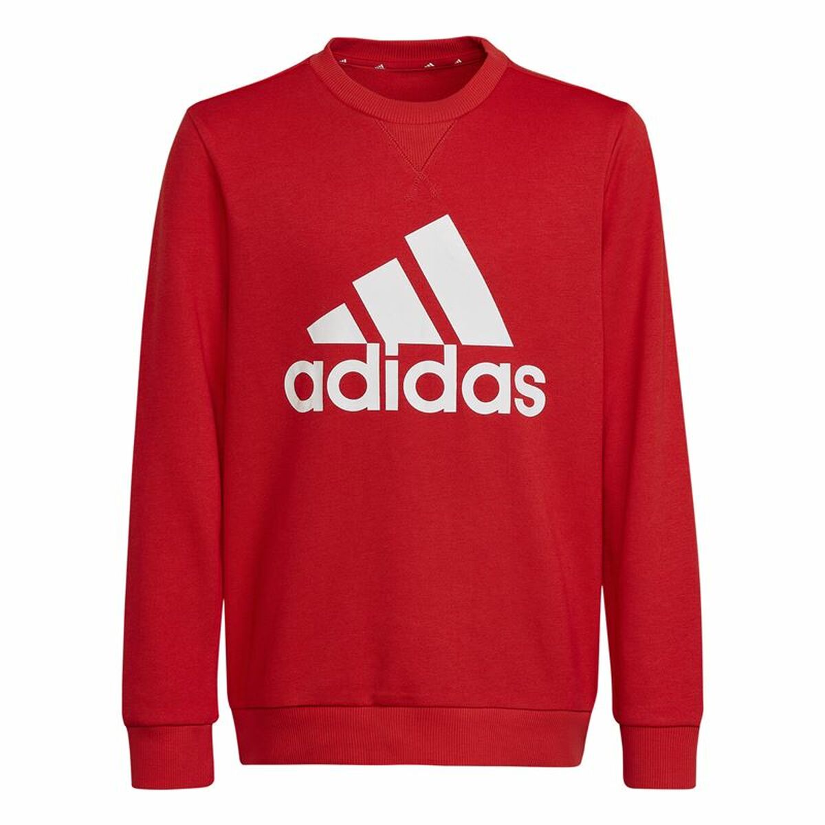 Tröja utan huva Barn Adidas Essentials Röd