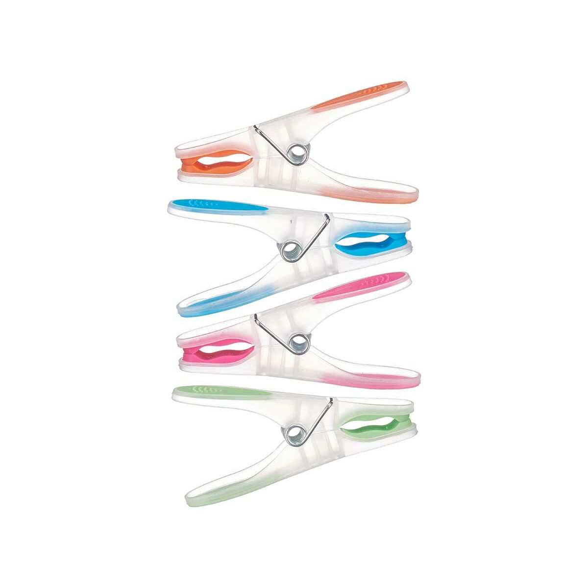 Klädnypor Multicolour Silikon Plast 20 Delar Set (24 antal) - 4