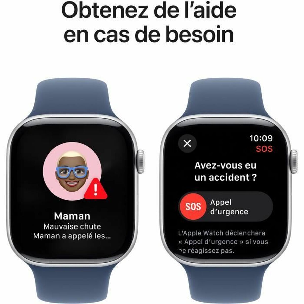 Smartklocka Apple Watch Series 10 Blå Silvrig 46 mm - 6