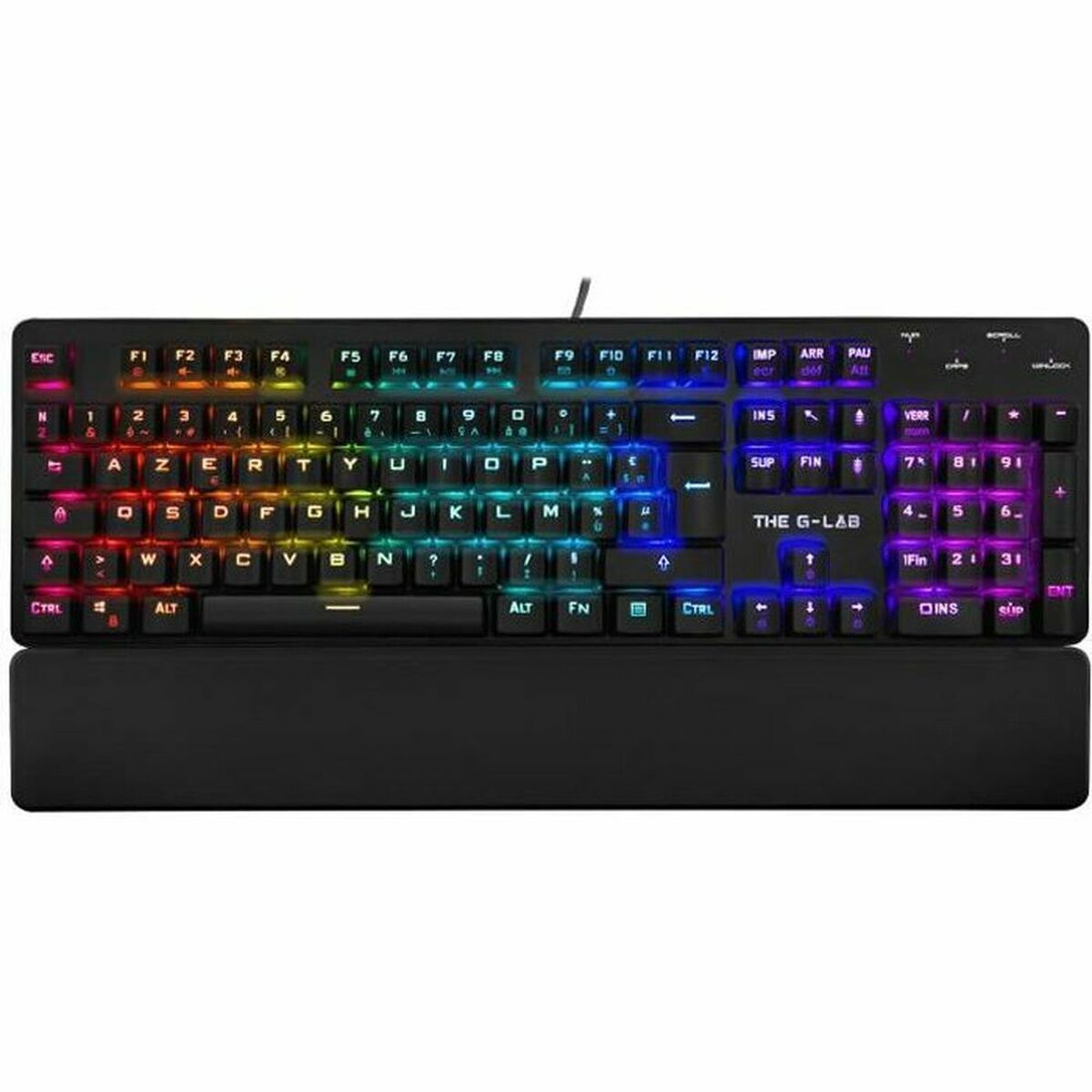 Gaming Tangentbord/ OR: Speltangentbord The G-Lab Rubidium Franska AZERTY - 4