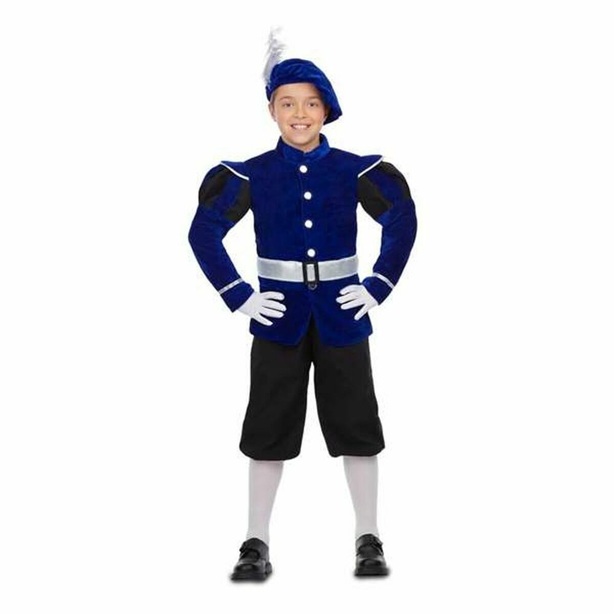 Maskeraddräkt för barn My Other Me Blå Hatt Jacka Byxor - 8
