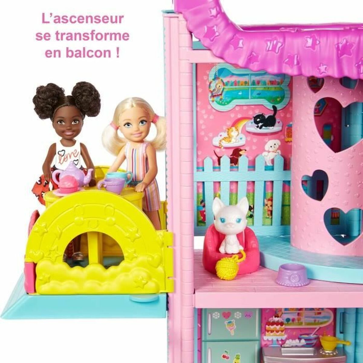 Docka tillbehör Barbie The Incredible Chelsea House - 3