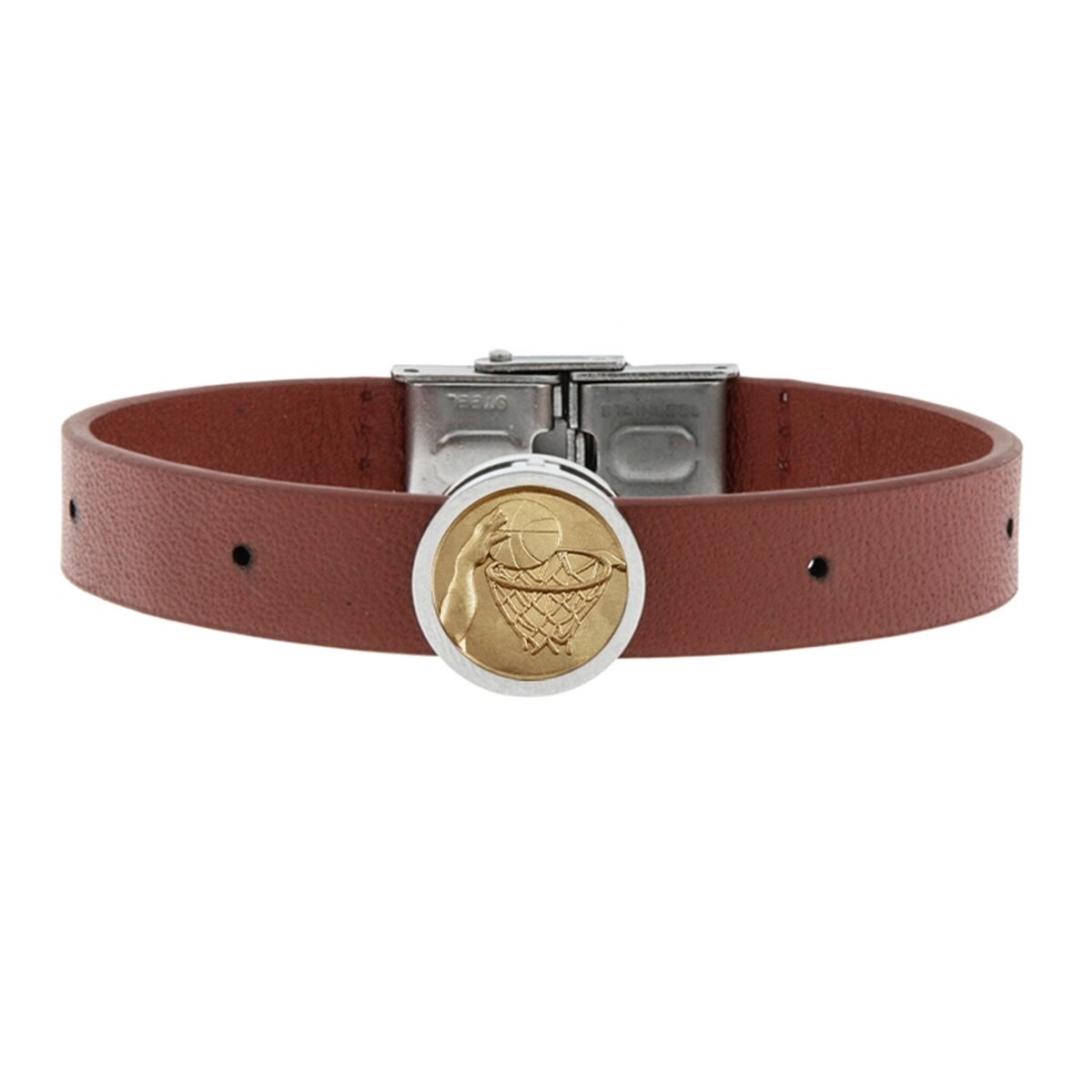 Herrarmband Talent Jewels TJA-1-02-01-4-2 Brun