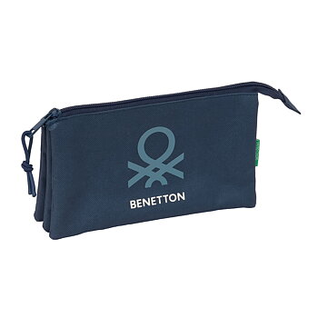 Bag Benetton Antracita 22 x 12 x 3 cm