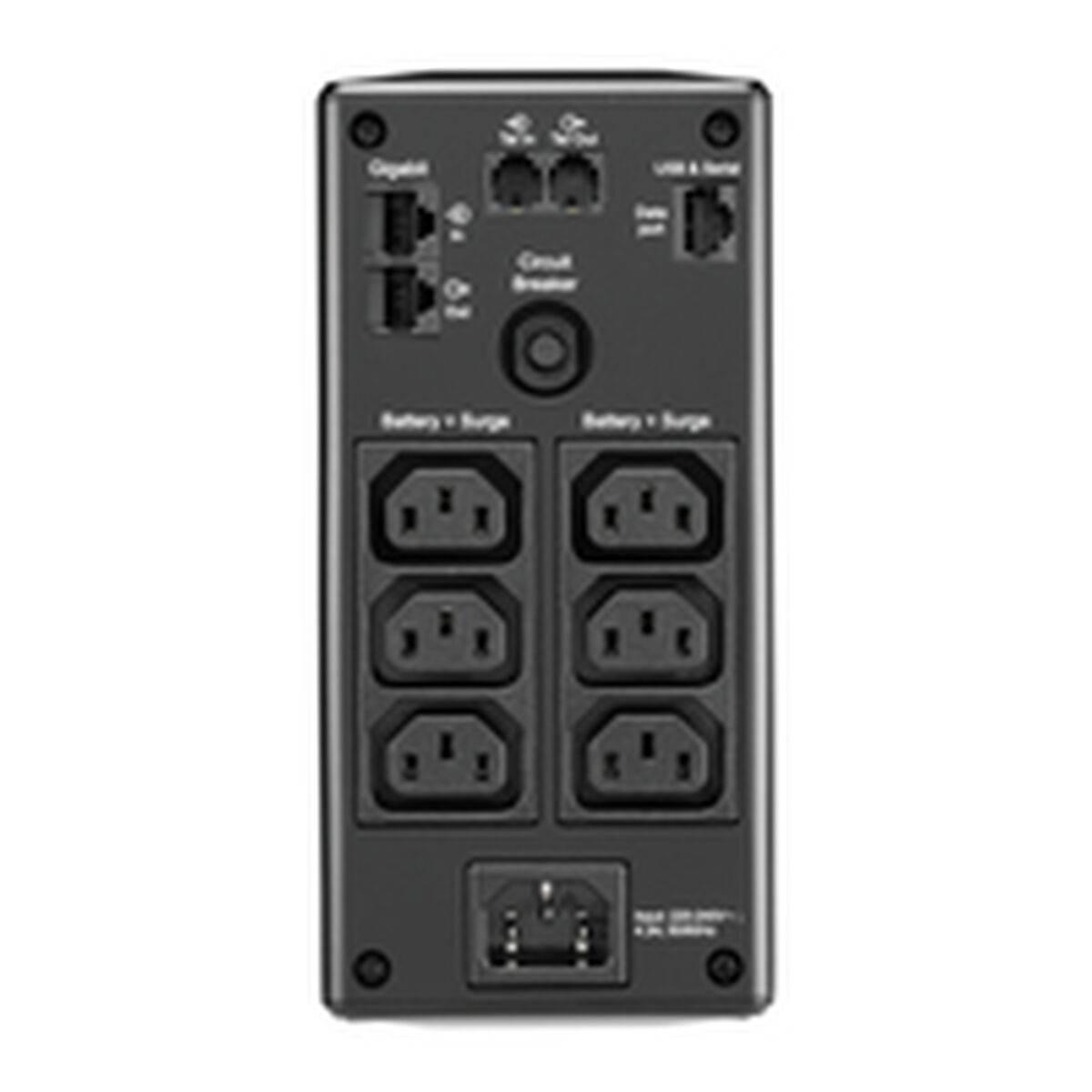 System för Avbrottsfri Strömförsörjning Interaktiv (UPS) APC BR650MI 390 W - 3