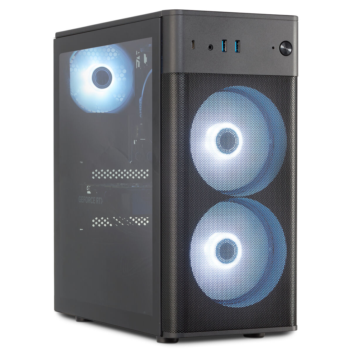 Bordsdator Medion ERAZER P45 AMD Ryzen 5 5500U 16 GB RAM 1 TB SSD Nvidia Geforce RTX 4060 - 2