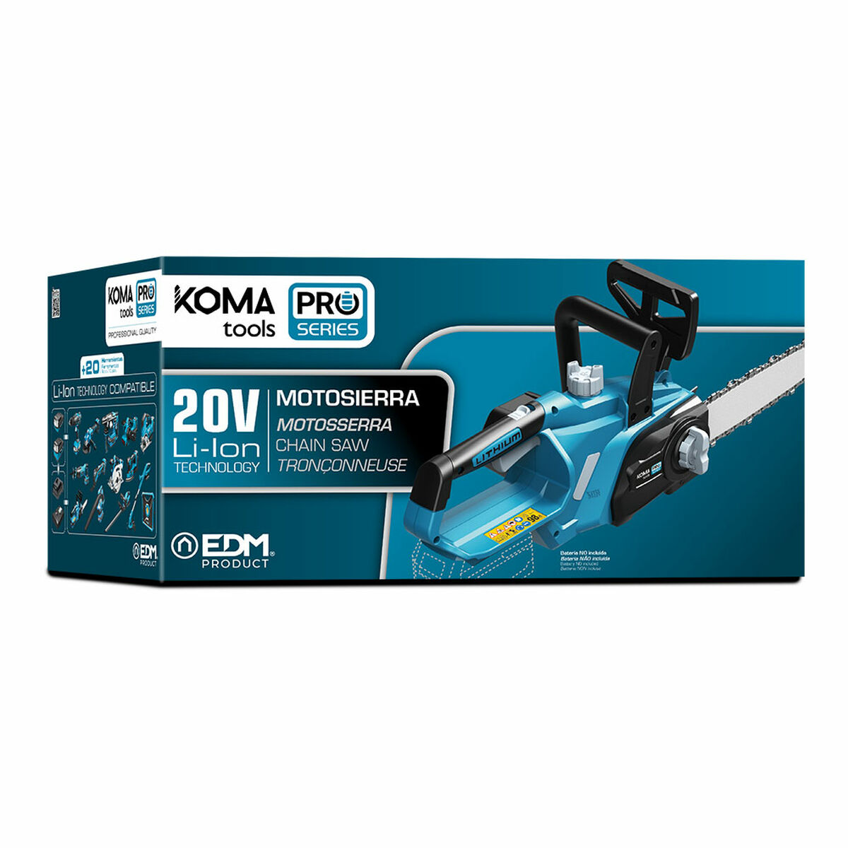 Batteri motorsåg Koma Tools 20 V - 7