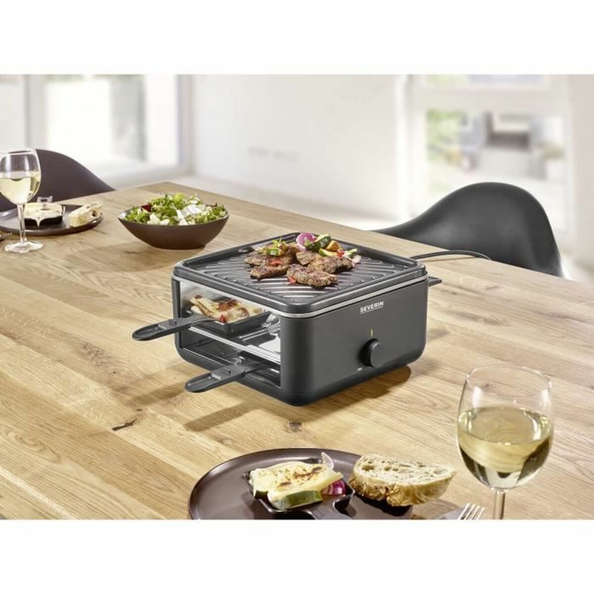 Raclette Severin RG2360 Svart noir 24 x 24 cm - 3