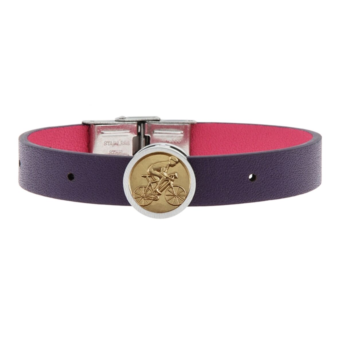Herrarmband Talent Jewels TJA-1-01-01-3-5 Purpur