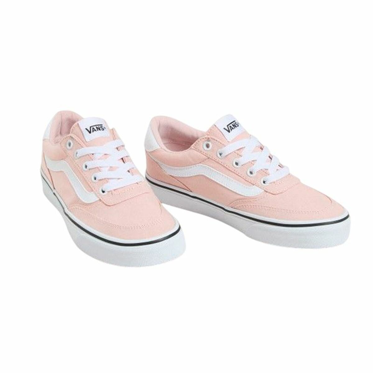 Gymnastiksko, Dam Vans Brooklyn Ls Cnvs Lbwrs Rosa - 3