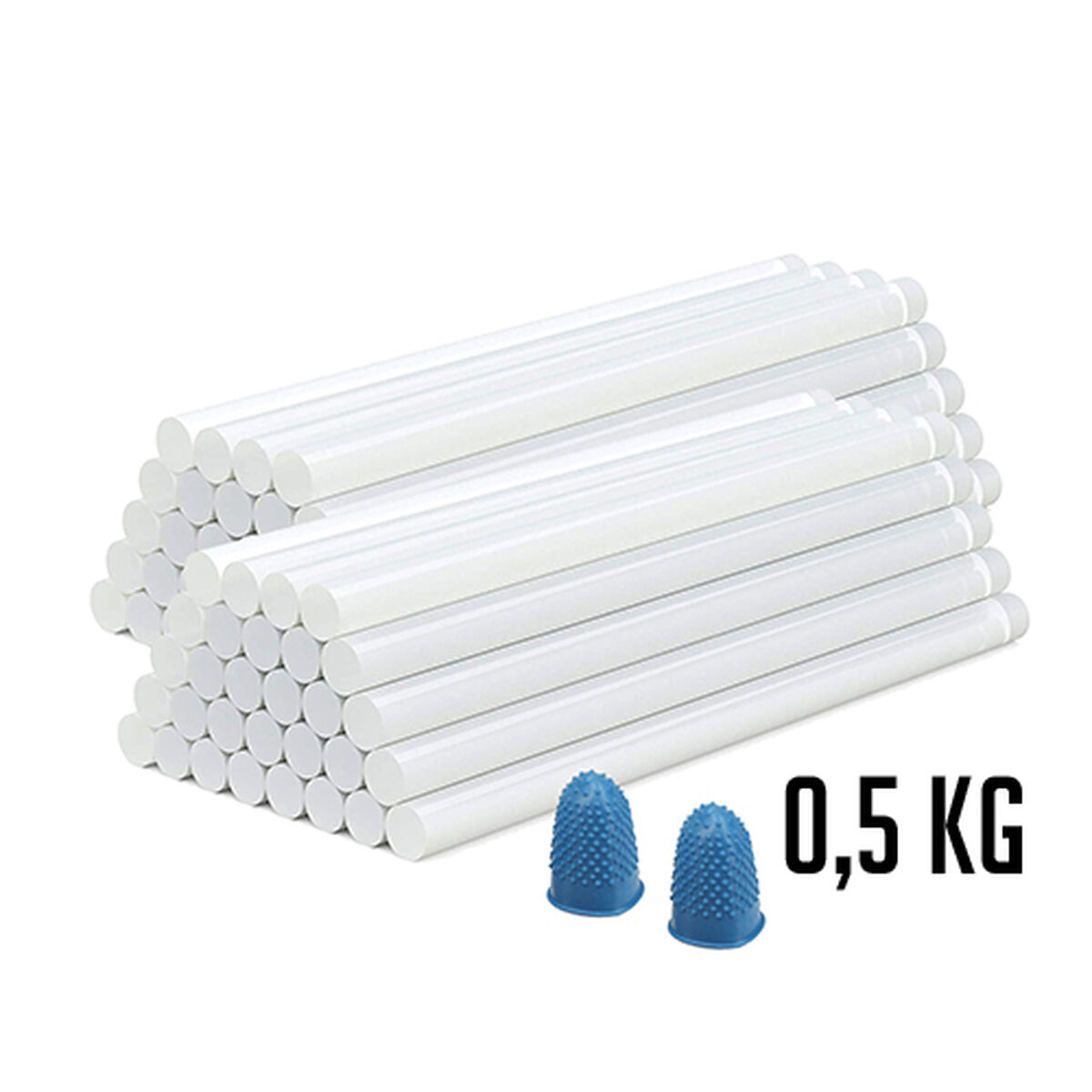 Smältlimstift Ferrestock Transparent Ø 7 mm (60 antal) - 6
