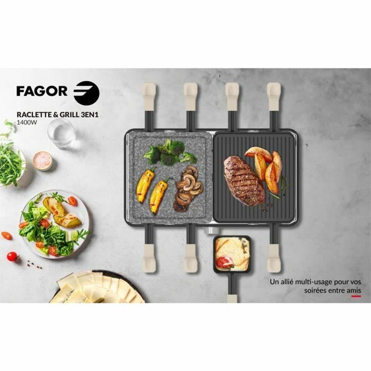 Raclette Fagor FGRG8 - 5
