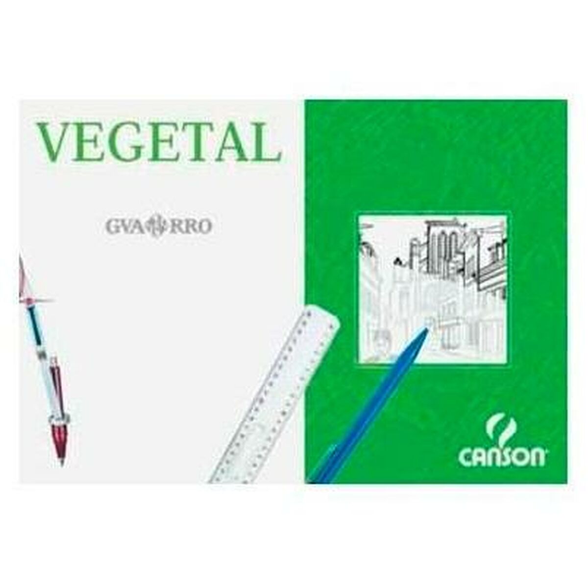 Kalkerpapper Canson Basik 250 Blad 90 g/m² 29,7 x 42 cm - 2