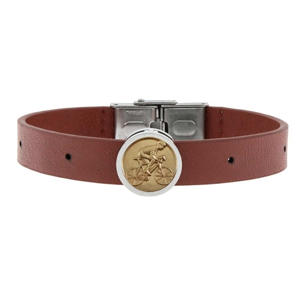 Herrarmband Talent Jewels TJA-1-01-01-4-2 Brun