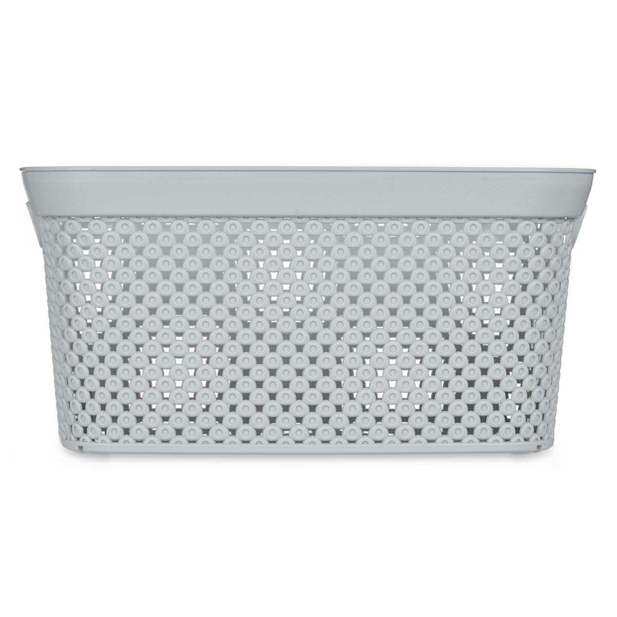 Tvättkorg Grå Plast 10 L 24 x 17 x 35 cm (24 antal) - 4