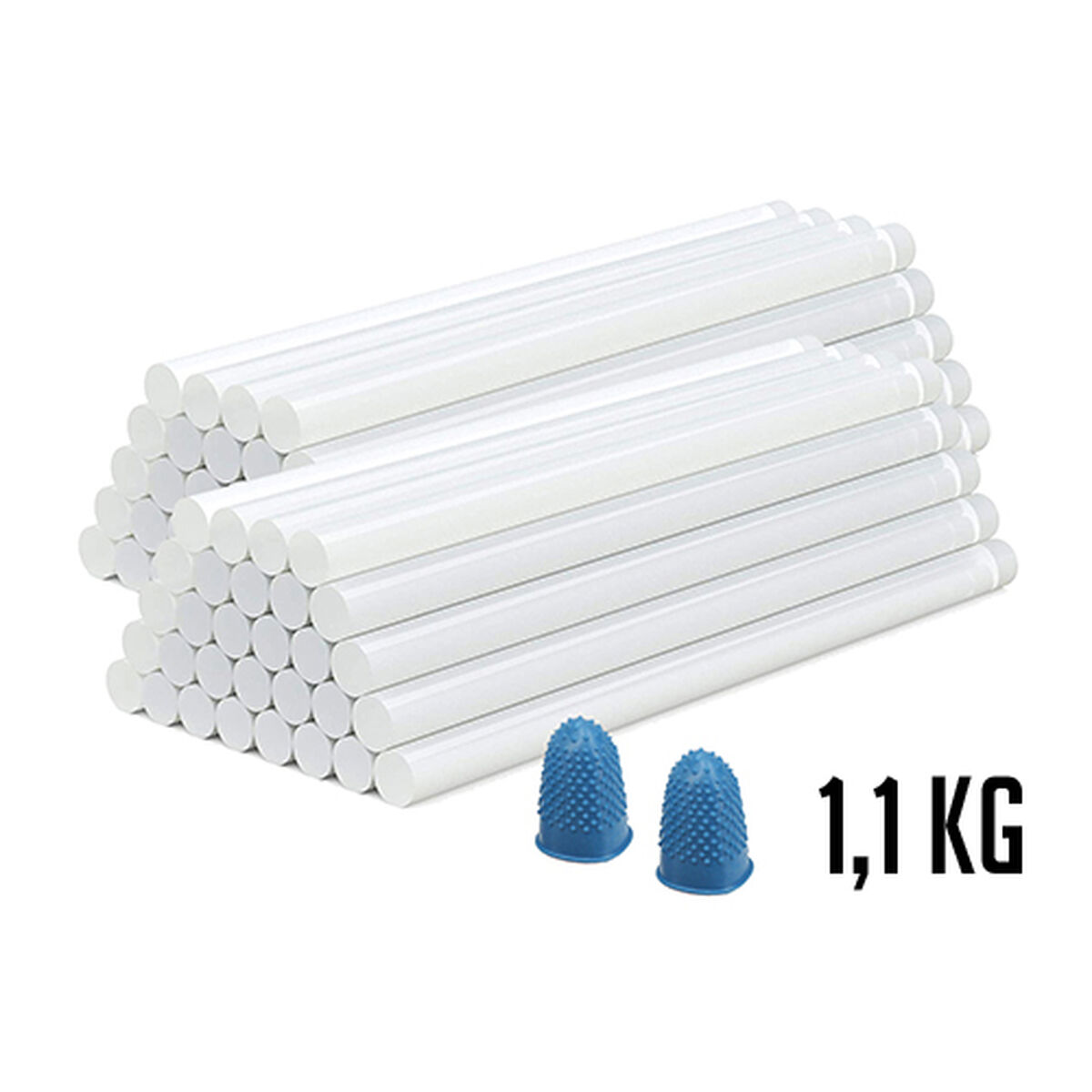 Smältlimstift Ferrestock Transparent Ø 11 cm (60 antal) - 6