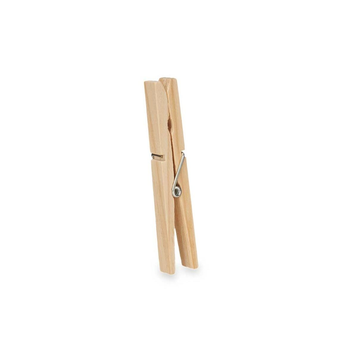Klädnypor Trä 13 x 24 x 3 cm 12 x 24 x 3 cm 1,2 x 9 x 9 cm Set 24 Delar (24 antal) - 3