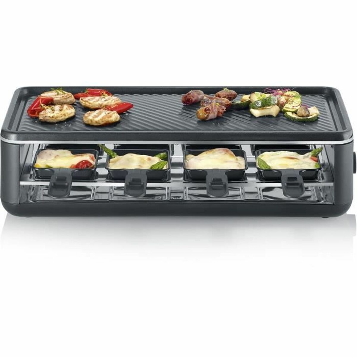 Raclette Severin RG2365 Svart noir 48 x 24 cm - 4