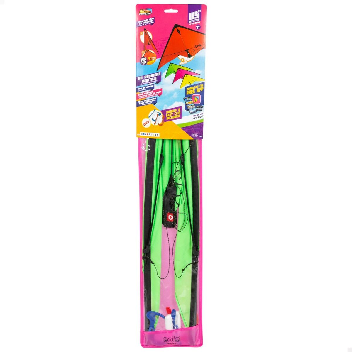 Komet Eolo Pop-Up 115 x 56 x 1 cm - 2