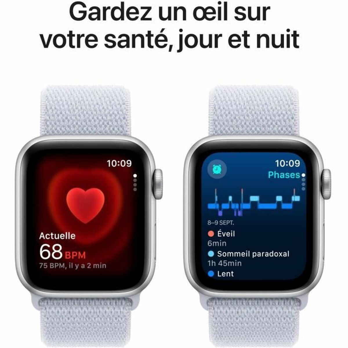 Smartklocka Apple Watch SE Blå Silvrig 40 mm - 5