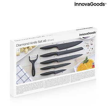 Set av Diamantknivar Shard InnovaGoods 6 Delar