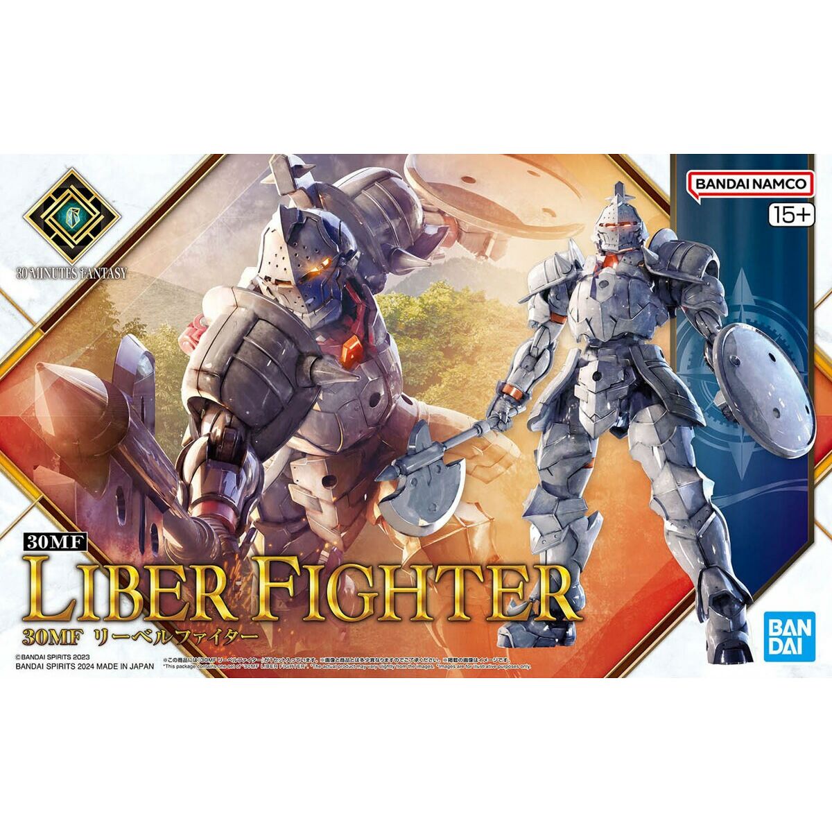 Samlingsfigurer Bandai 30MF LIBER FIGHTER Krigare