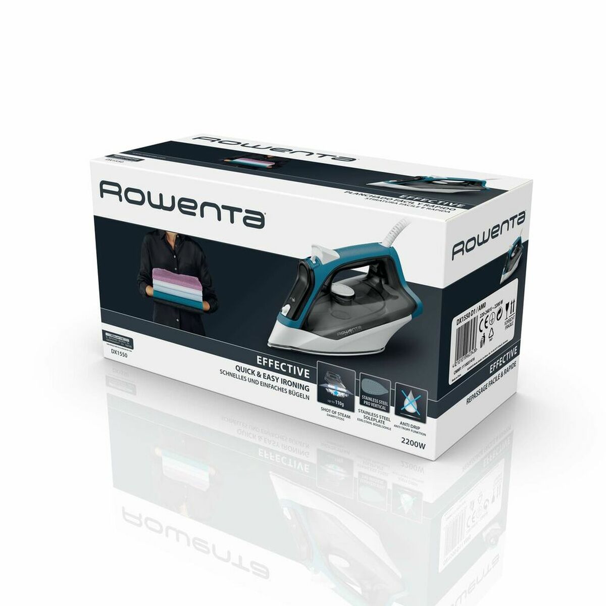 Ångstrykjärn Rowenta Effective 0,25 L 110 gr/min 2200 W - 2