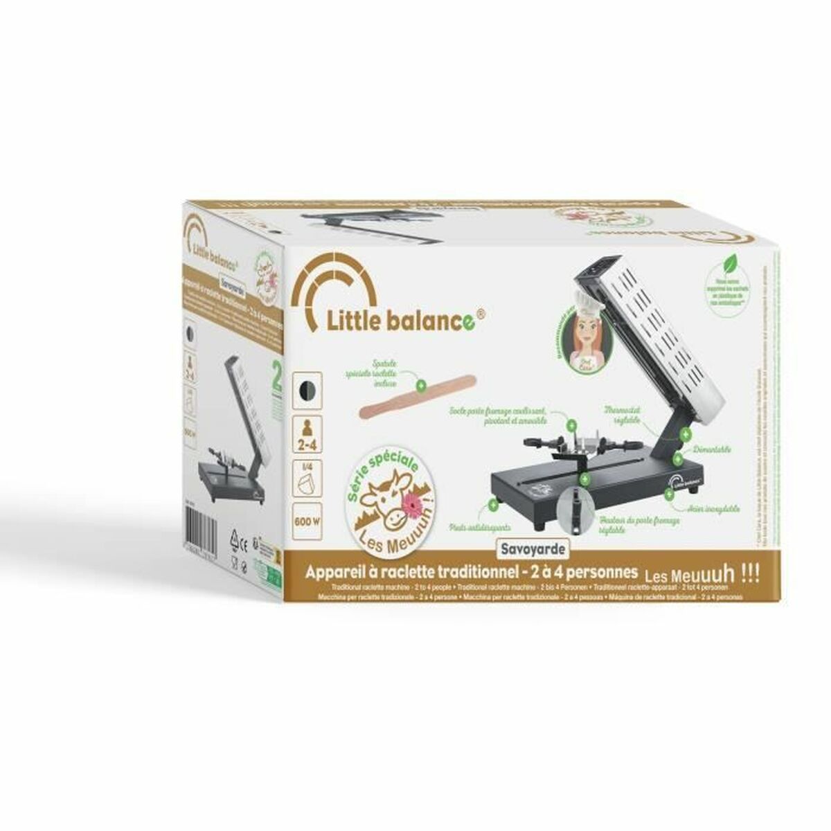 Raclette Little Balance 8761 Svart - 4
