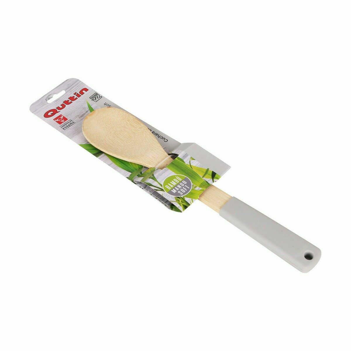 Sked Quttin Brun Grå Bambu 30 x 6 cm (24 antal) - 2