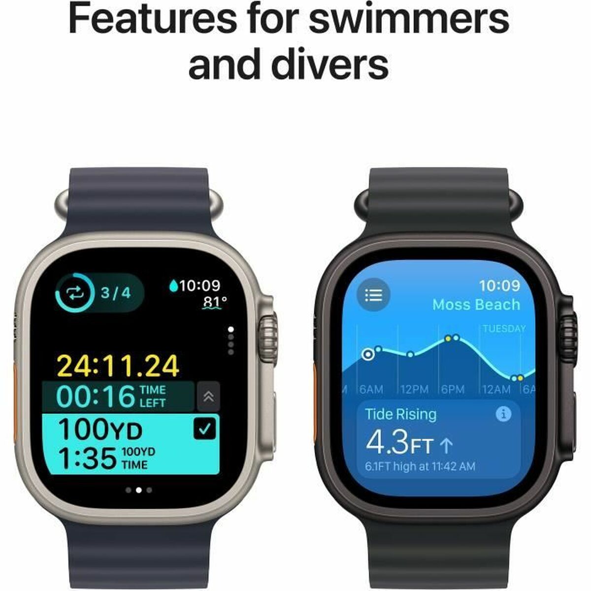 Smartklocka Apple Watch Ultra 2 GPS Svart Grön 49 mm - 5