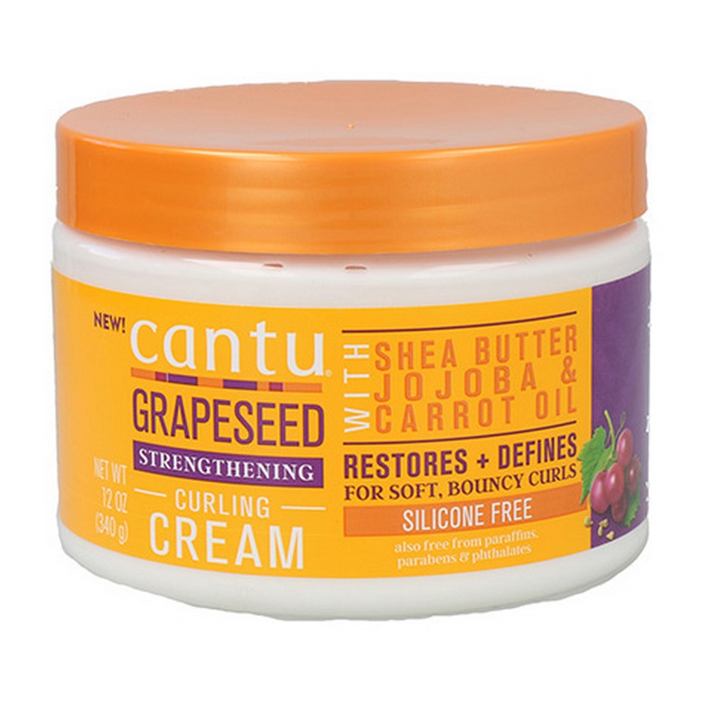 Hårinpackning Cantu Grapeseed Curling Cream (340 g) - 2