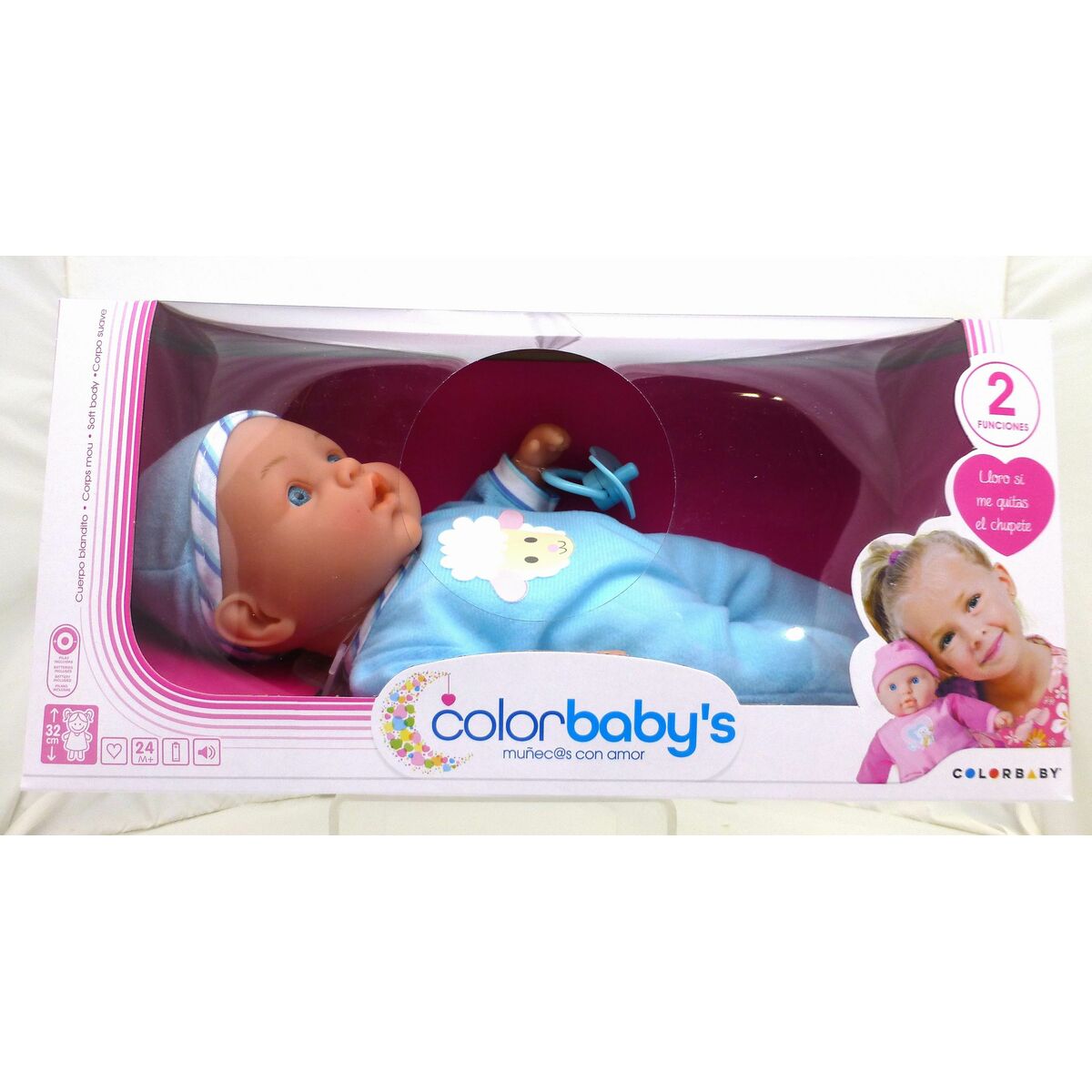Bebisdocka Colorbaby 32 cm 6 antal - 11